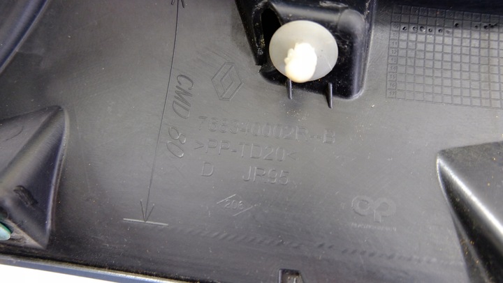 фото №6, Renault scenic iii планка скла лобовий права 768340002r