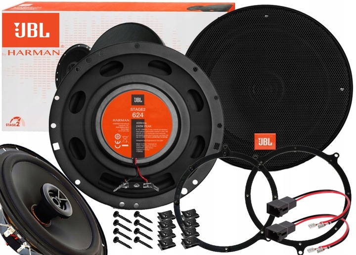 фото №1, Jbl 624 прочный динамики автомобильные audi a3 8l a4 b5 avant a6 c5 tt