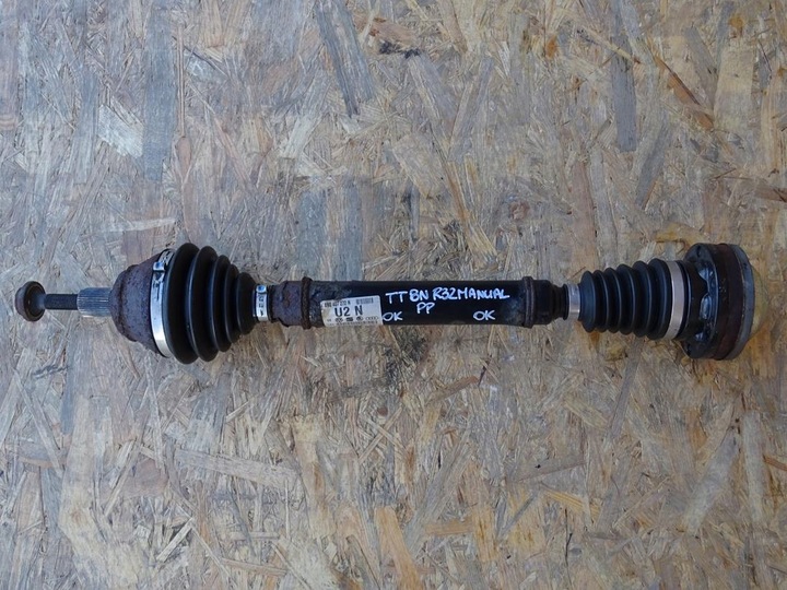 фото №9, Audi tt 8n r32 3.2 v6 quattro механическая коробка передач полуось перед передняя правая 8n0407272n