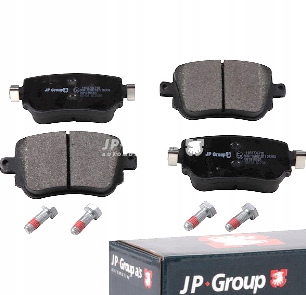фото №1, Jp group 1163708710 набор тормозные колодки тормозных, тормоза дисковые
