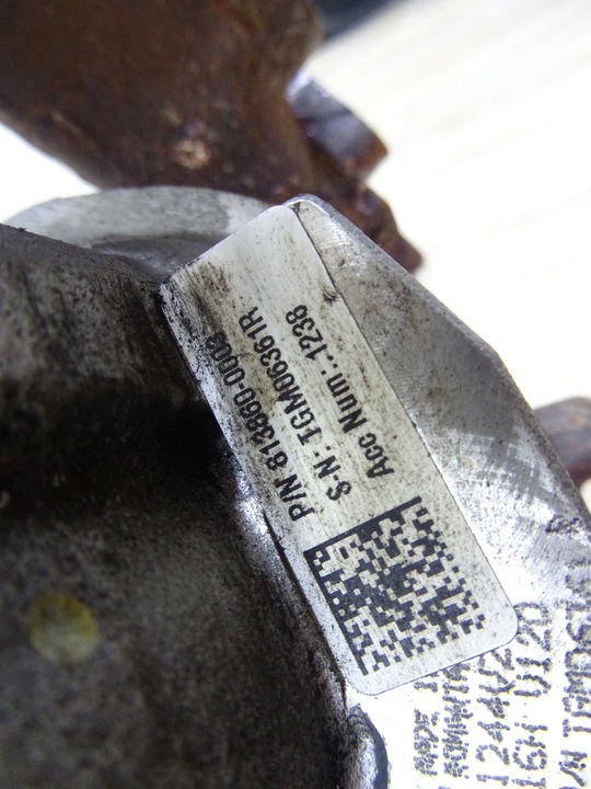 фото №11, Turbo турбина audi a3 1.6 tdi 15r 04l253016h