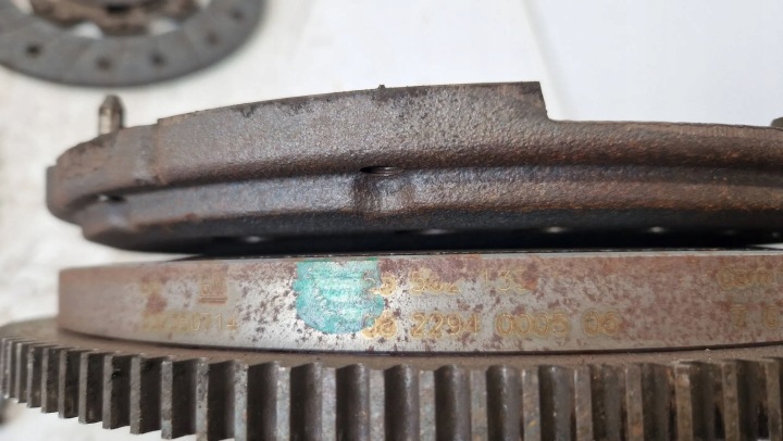 фото №7, Сцепление koło двухмассовый комплект saab 93 9-3 2.8t v6 xwd 55562133