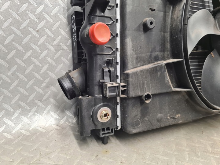 фото №6, Astra iv j 1.6 turbo радиатор вентилятор набор комплект автомат