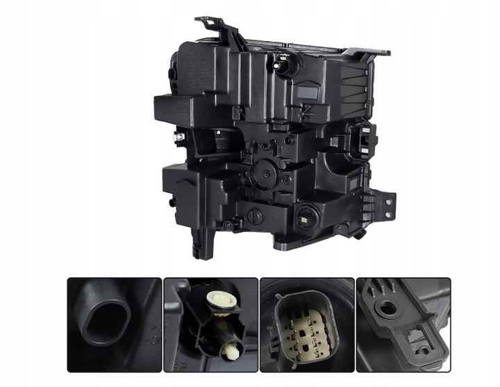 фото №7, Chevrolet silverado 1500 2019-2021 лампа передня ліва + права повний led kpl