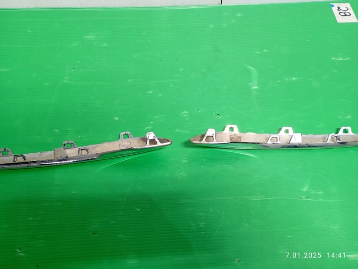 фото №11, Хром планки решётка перед левый правые opel crossland x 17- 13477107 13477106