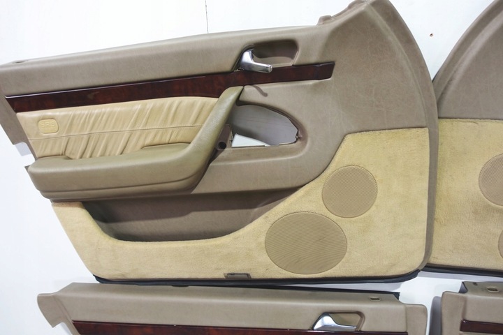 фото №8, Mercedes w140 оббивка двері боковина зад задній перед переднє рестайлінг лівий права