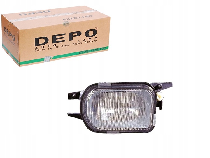фото №1, Depo лампа противотуманная hb4 mercedes c-klasa w