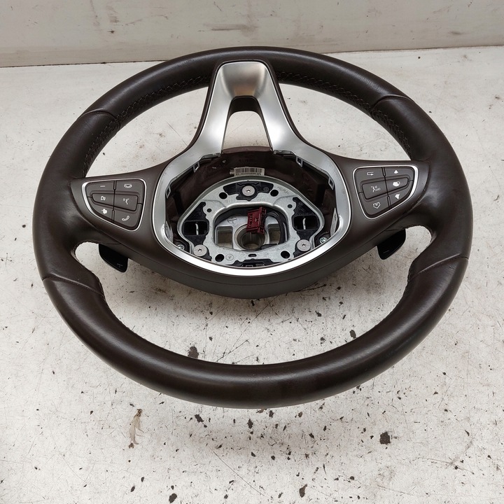 фото №8, Mercedes benz w212 w218 рестайлінг кермо шкіряний a0024606403