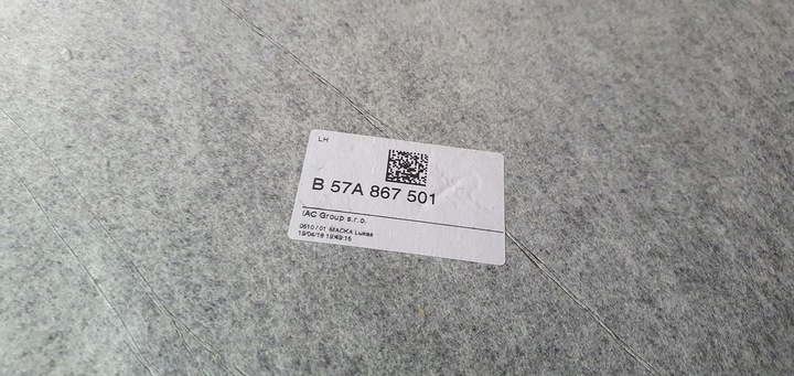 фото №4, Потолок skoda karoq 57a867501 идеал оригинал