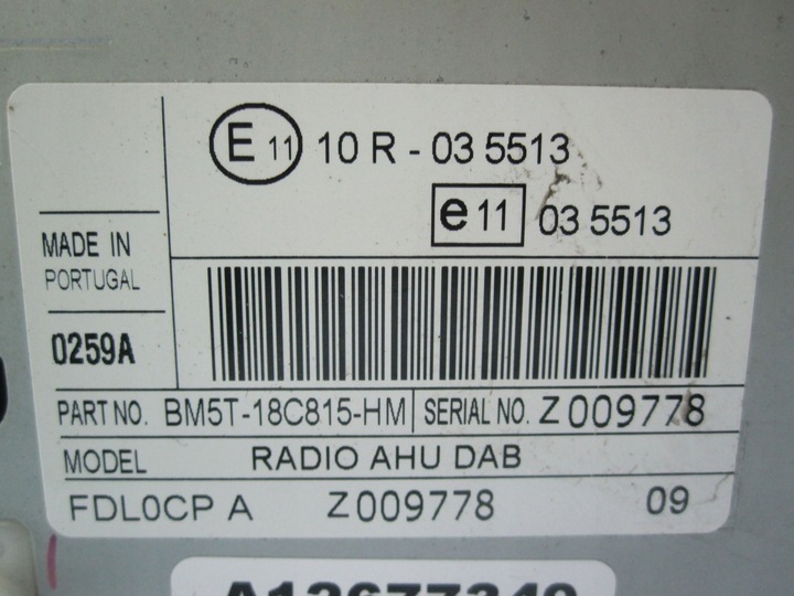 фото №10, Ford focus iii 13r радіо cd екран дисплей bm5t-18b955-be bm5t-18c815-hm