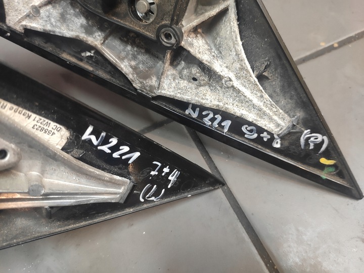 фото №11, Mercedes s-klasa w221 дзеркало праві 17 pin 9+8 колір 197 оригінал