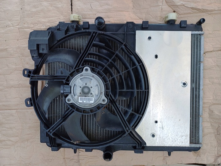 фото №1, Комплект радіатор води вентилятор citroen c3 aircross 1.2i peugeot 2008
