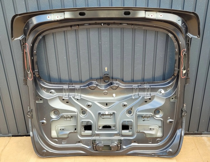 фото №7, Renault scenic iii 09- крышка багажника зад задняя