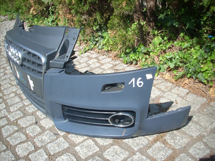 фото №4, Audi tt 8j0 s-line перед бампер переднее решётка новый оригинал