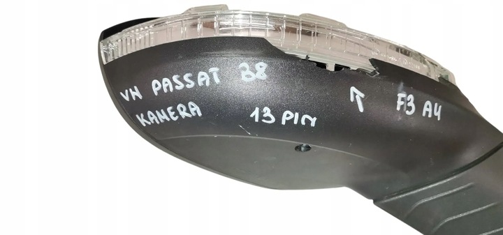 фото №6, Vw passat b8 3g0 2014- зеркало правые передние перед 13 pin камера