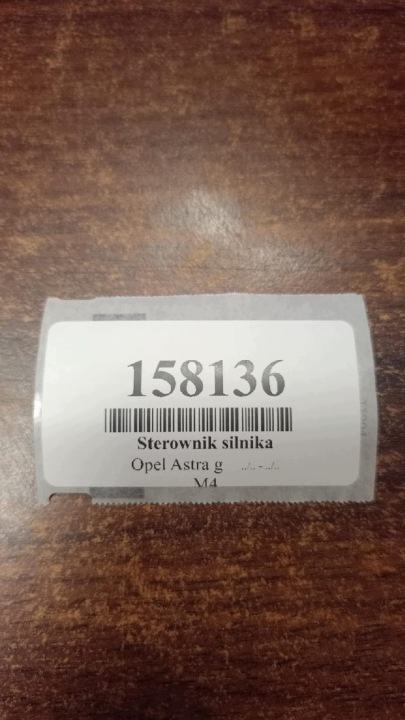 фото №7, Opel astra g 1.6 блок управления двигателем (ecu) 09355929