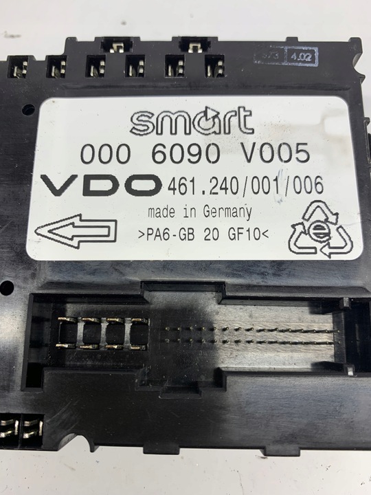 фото №3, Коробка предохранителей модуль smart 0006090v005