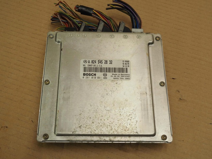 фото №9, Mercedes w210 a0245452832 0281010041 блок керування двигуном (ecu) комп'ютер
