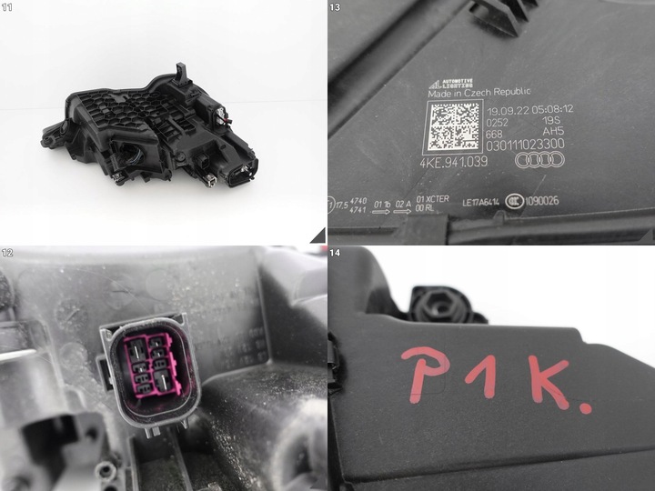 фото №12, Audi e-tron 4ke 18- повний led лампа ліва європа