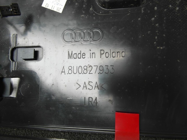 фото №8, Audi q3 8u спойлер спойлер кришки зад задньої stop s-line lz7s 8u0827933