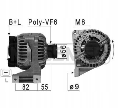 фото №1, Era генератор -messmer volvo