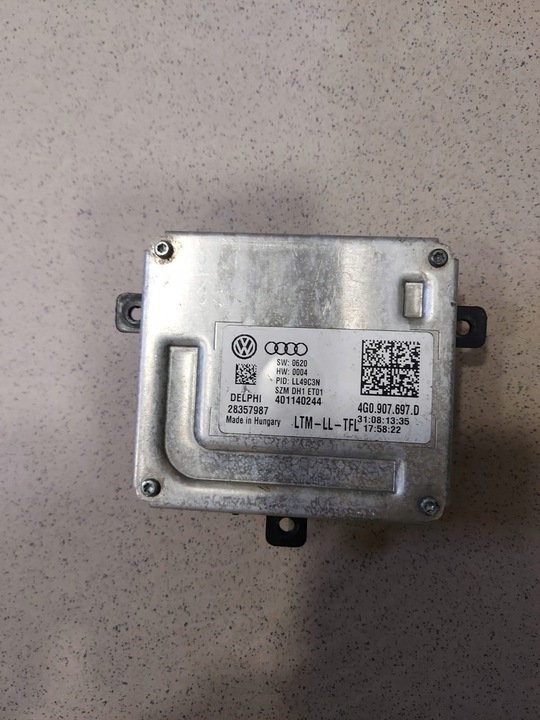 фото №1, Перетворювач модуль led 4g0907697d audi vw skoda
