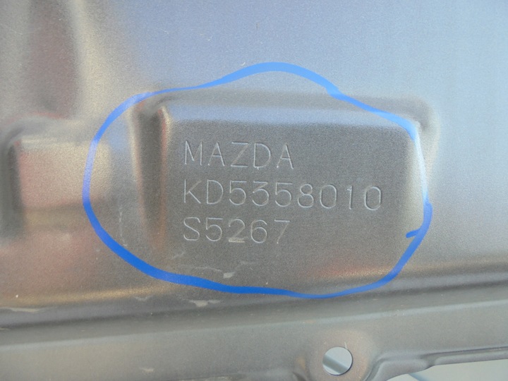 фото №9, Дверь правые передние перед правый mazda mx 5 mx-5 1 i 12-17 kd5358010 slask