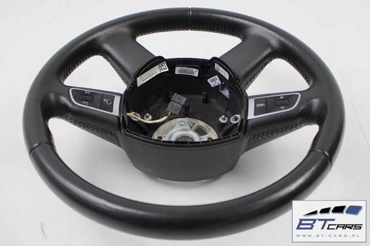 фото №13, Audi a4 a5 q5 руль кожа 8r0419091c 8k 8r0 419 091 c wun - чёрный 8r0