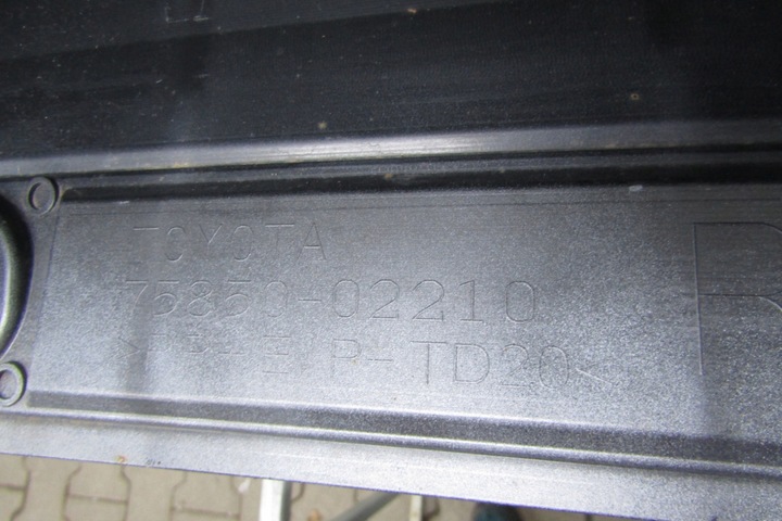 фото №9, Планка пороговая правая toyota corolla xii 18 hb e21