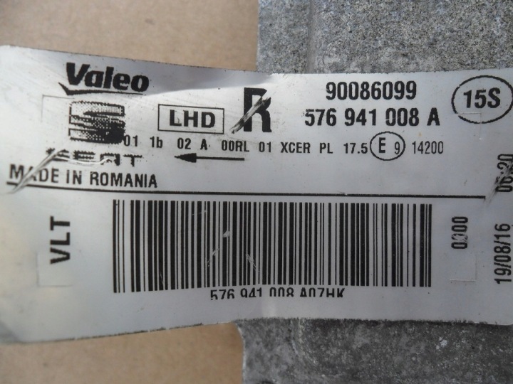 фото №10, Преобразователь полный led ford valeo l90005488