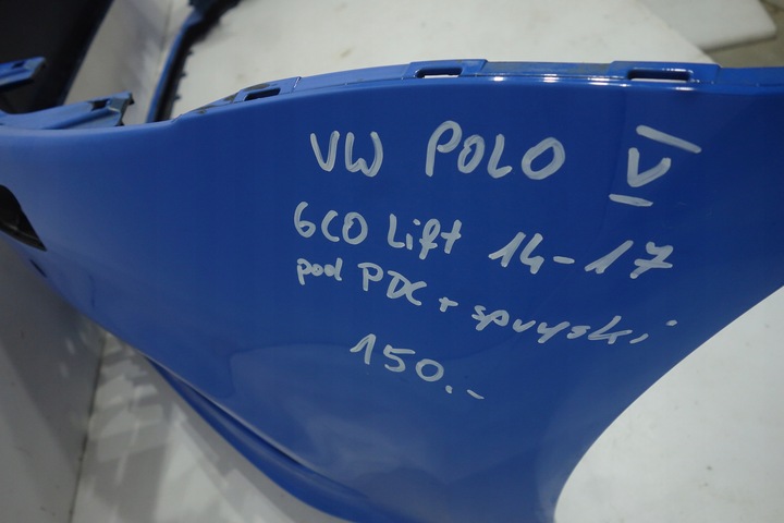 фото №11, Бампер перед vw polo v 5 6c0 рестайлінг 14-17 pdc