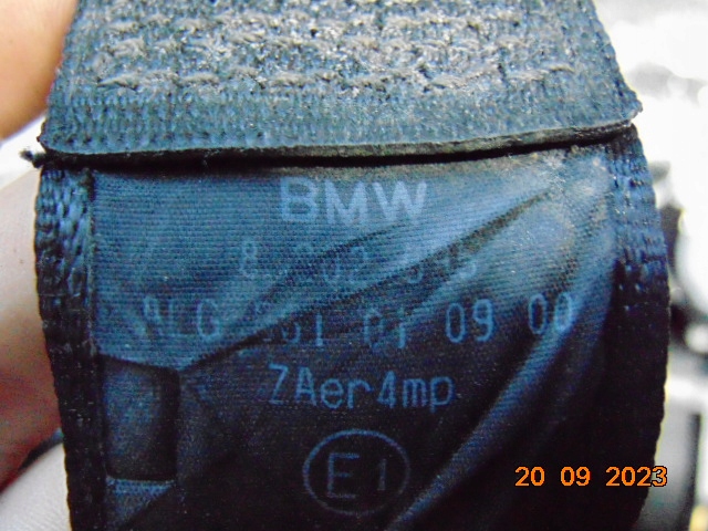 фото №7, Bmw 3 e46 cabrio сидіння переднє перед pas безпеки праві права сторона