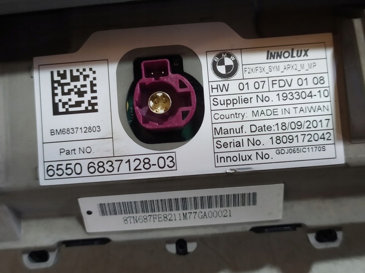 фото №12, Bmw 1 f20 рестайлінг радіо навігація навігація 8798336