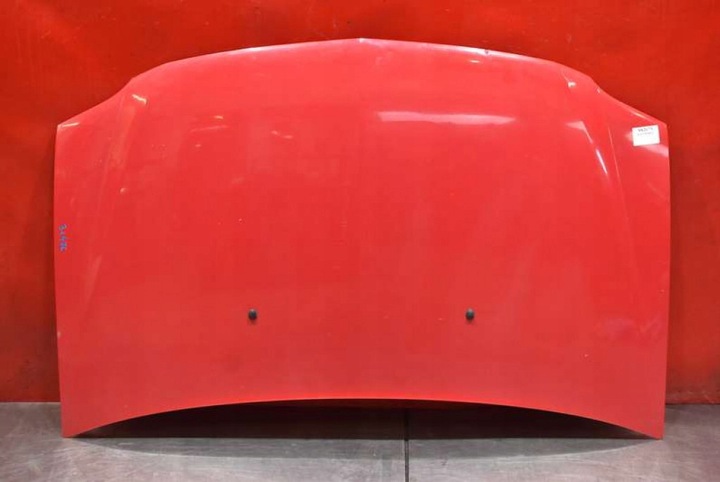 фото №1, Капот крышка двигателя красная dacia logan mcv 1 i рестайлинг 07-12