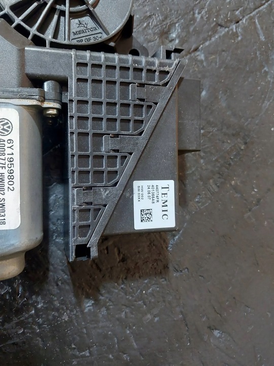 фото №5, Двигунчик підйомника скла правий перед skoda fabia mk1 6y 6y1959802