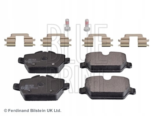фото №6, Диски тормозные колодки зад синий print mini mini countryman