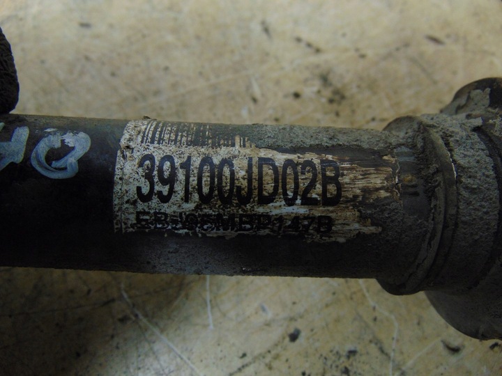 фото №7, Полуось правая перед nissan qashqai j10 1.6 39100jd02b