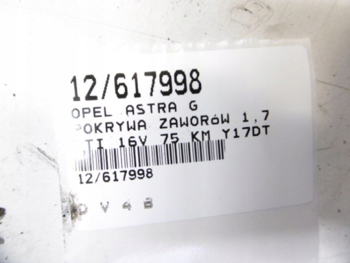 фото №10, Astra ii g крышка клапанов 1,7dti 90467642