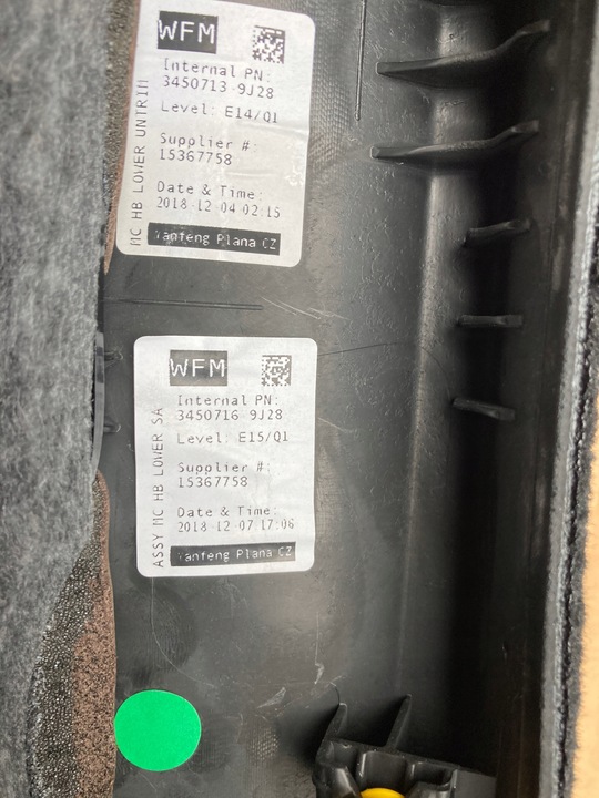 фото №9, Mercedes g класс w463 a463 обивка крышки зад