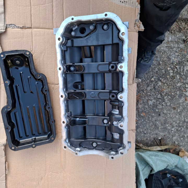 фото №8, Jeep wrangler gladiator піддон з пошкодженням маслоприймач демонтаж 2.2 55277180 55277177