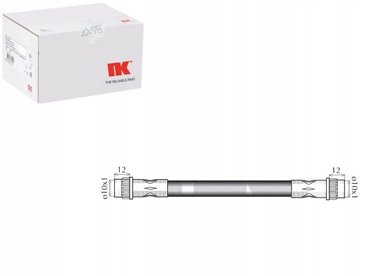 фото №1, Nk шланг ham. elast. citroen зад jumpy/evasion/c