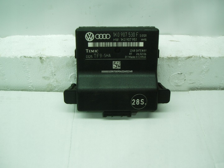 фото №1, Модуль блок управления шлюз seat altea leon passat b6 golf 1k0907530f