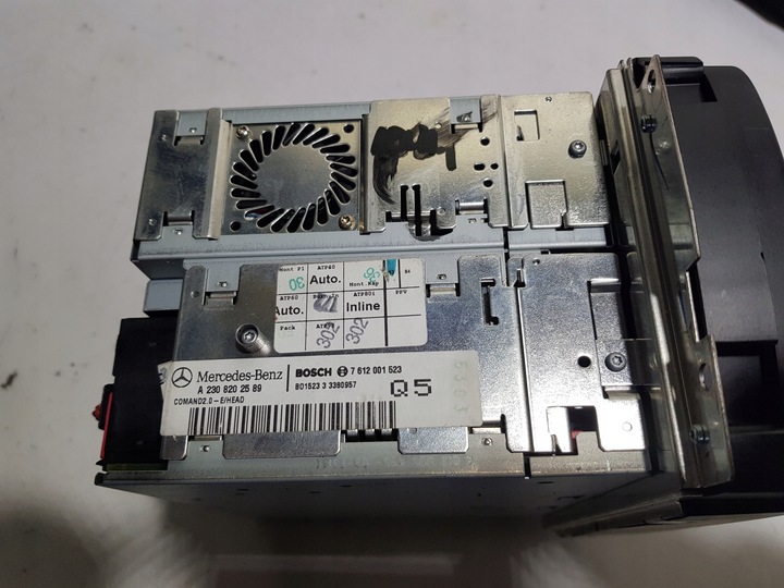 фото №7, Mercedes sl r230 w230 радіо команд навігація a2308202589