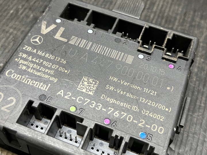 фото №3, Mercedes w447 модуль дверь a4479000001