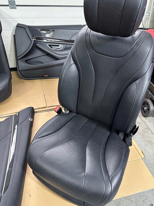 фото №9, Mercedes s класс w222 сиденья сиденья обшивки салон