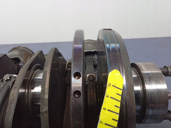 фото №8, S w221 3.0 cdi 231 km wał коленчатый вкладыши 642.930