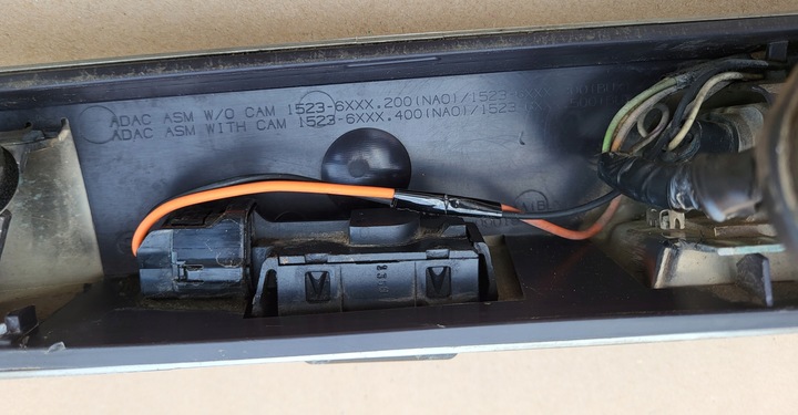 фото №16, Планка хром камера заднего хода лампочки номерного знака jeep grand cherokee iii wk1 оригинальный номер