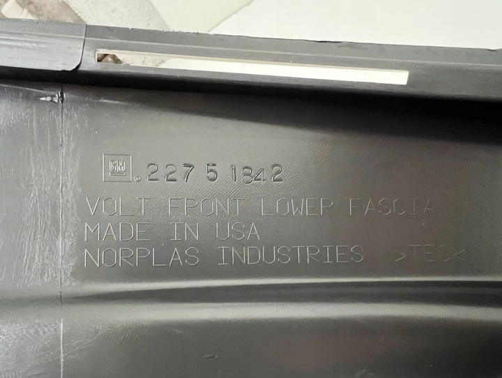 фото №10, Chevrolet volt ii 2 спойлер накладка бампер перед 22751842
