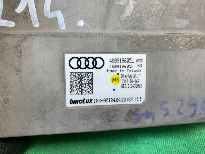 фото №13, Радіо навігація навігація екран дисплей audi a6 c8 a7 4k 4k0919605l 2018-