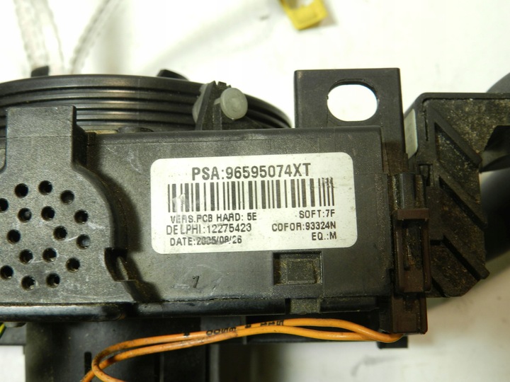 фото №7, Peugeot citroen переключатель комбинированный рулевой/подрулевой 96595074xt 12275423 com2000